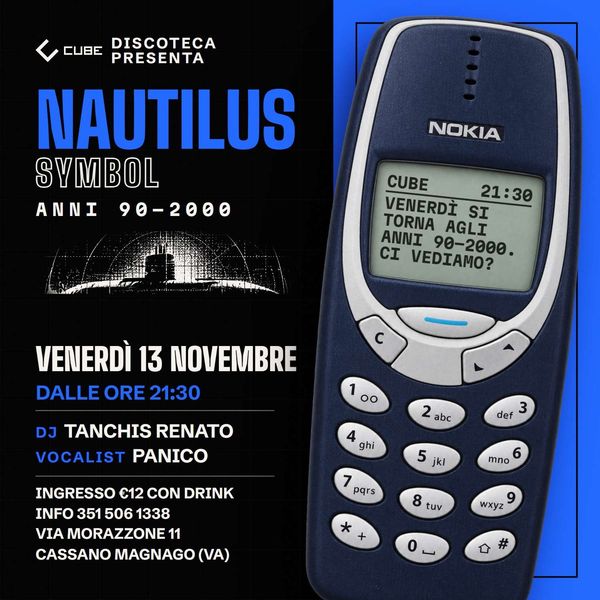Nautilus Symbol - Anni 90-2000 Cube Club Cassano Magnago