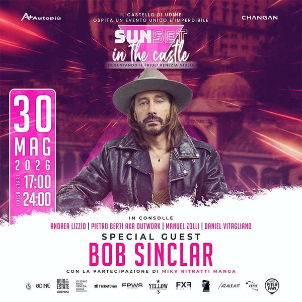 Bob Sinclar - Sunset in the Castle Castello di Udine