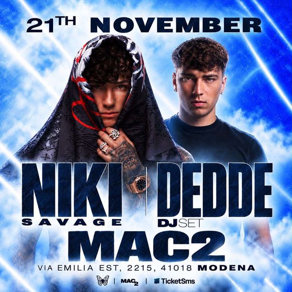 Niky Savage e Dedde MAC 2  San Cesario sul Panaro