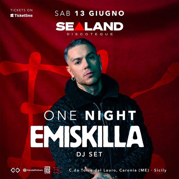 Emis Killa - One Night Sealand Discoteque Caronia