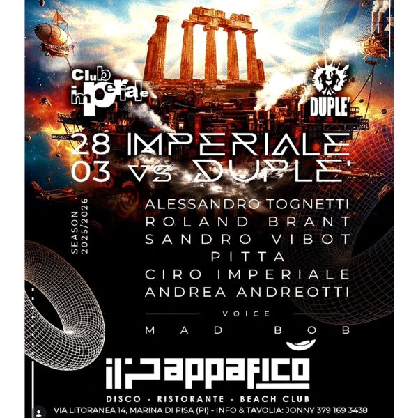 Club Imperiale vs Dupl Paura  Il Pappafico