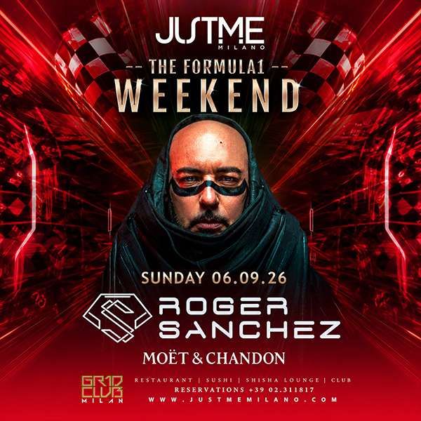 Roger Sanchez Justme Milano Milano