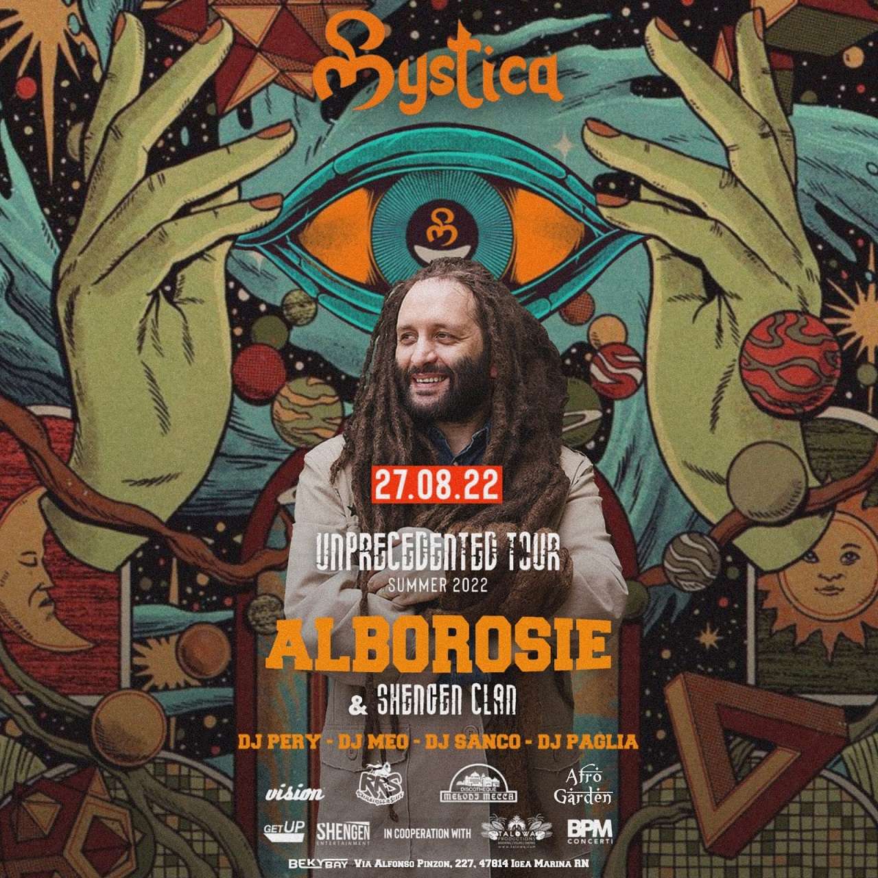 27/08 MYSTICA presenta ALBOROSIE - BEKY BAY Beky Bay
