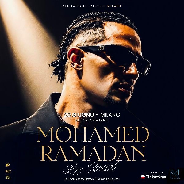 MOHAMED RAMADAN MOOD LIVE MILANO Segrate