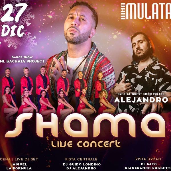 Shama Live + Urban with Shayo Show NL Bachata Project Mulata