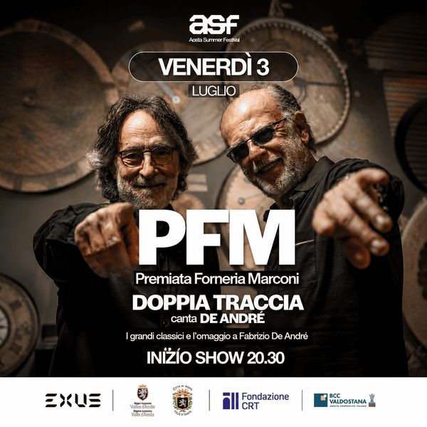 PFM - Doppia Traccia - Canta DE ANDRE Arena Live P8