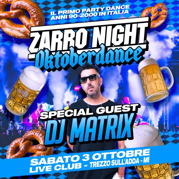 Zarro Night - Oktoberdance Live Club Trezzo sull'Adda