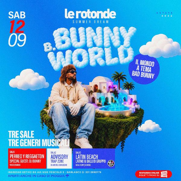Bunny World - Pool Party Discoteca Le Rotonde Garlasco