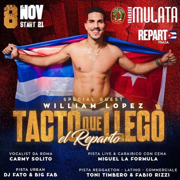 Tacto Que Llegó El Reparto Mulata Superevent Mulata