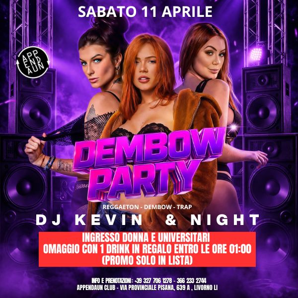 Dembow Party Appendaun Club