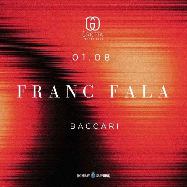 Franc Fala Discoteca La Grotta Pisciotta