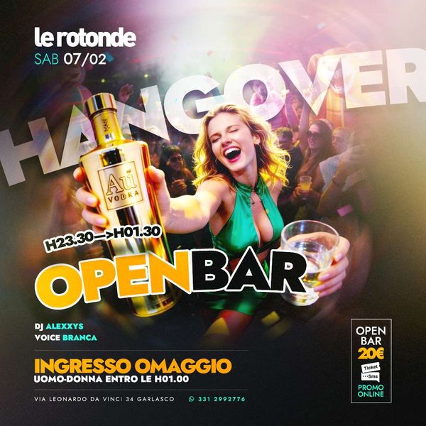 Openbar Night Discoteca Le Rotonde