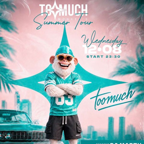 Too Much Monkey\\\'s Beach Club Sanremo