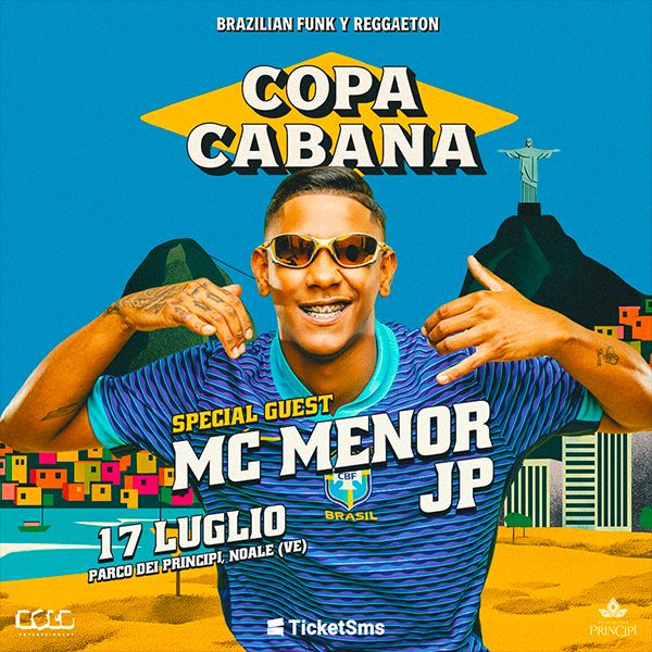 Copacabana Special Guest MC MENOR JP Night and Day noale