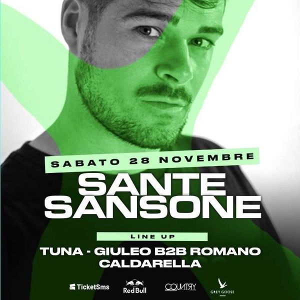 X pres. Sante Sansone Country DiscoClub PALERMO