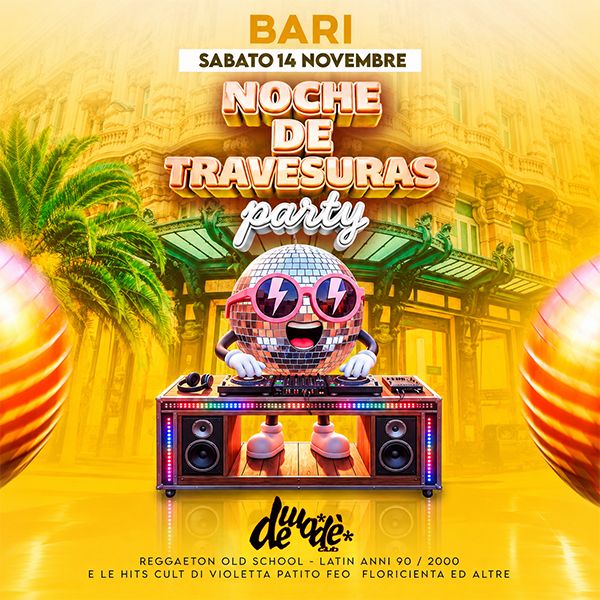 Noche De Travesura Demode Club Modugno