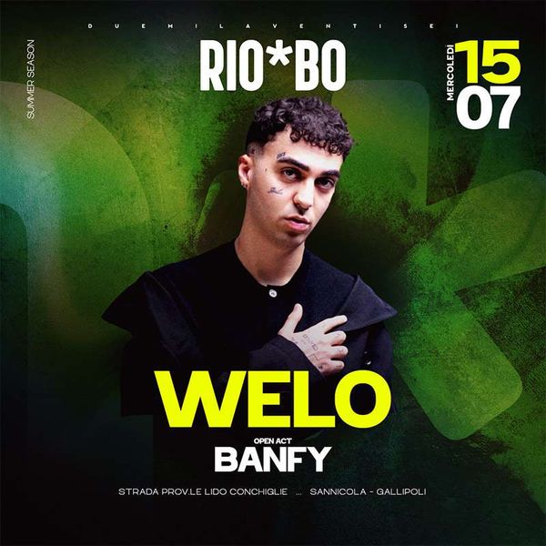 WELO + Banfy RIOBO Gallipoli
