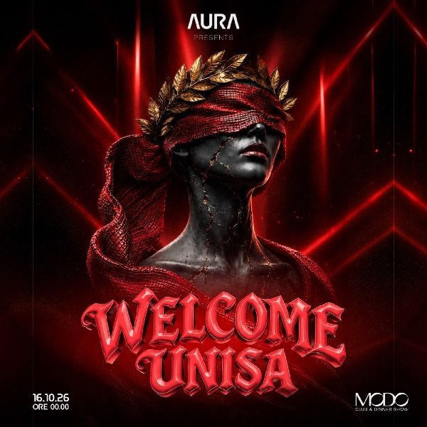 Welcome Unisa - Aura Modo Club & Dinner show Salerno