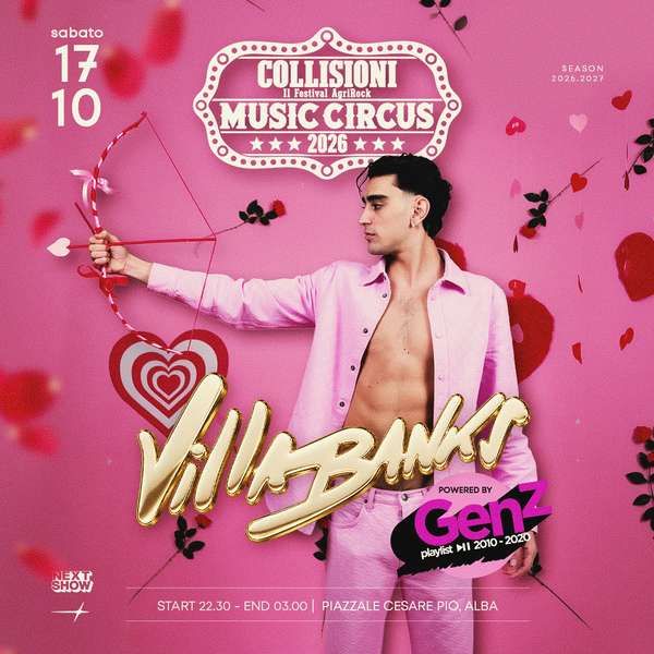 Villabanks live set - Gen Z Collisioni Rock Circus Alba