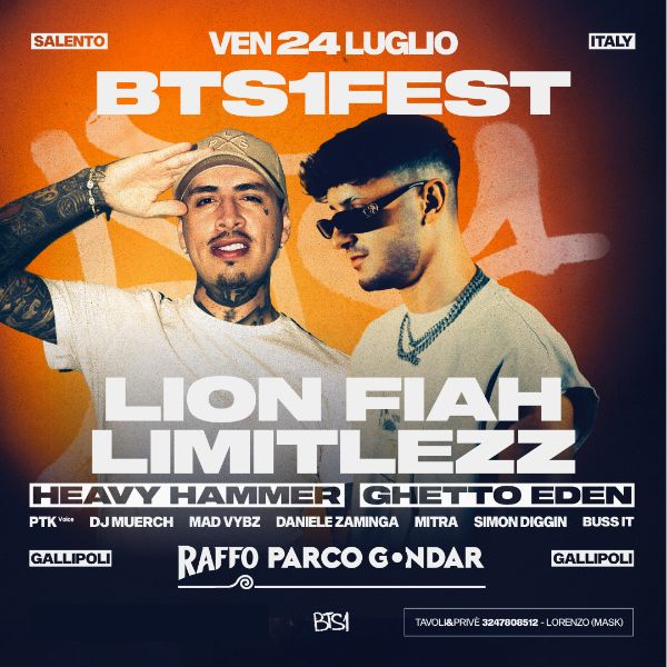 Limitlezz  Lion Fiah Raffo Parco Gondar. Gallipoli