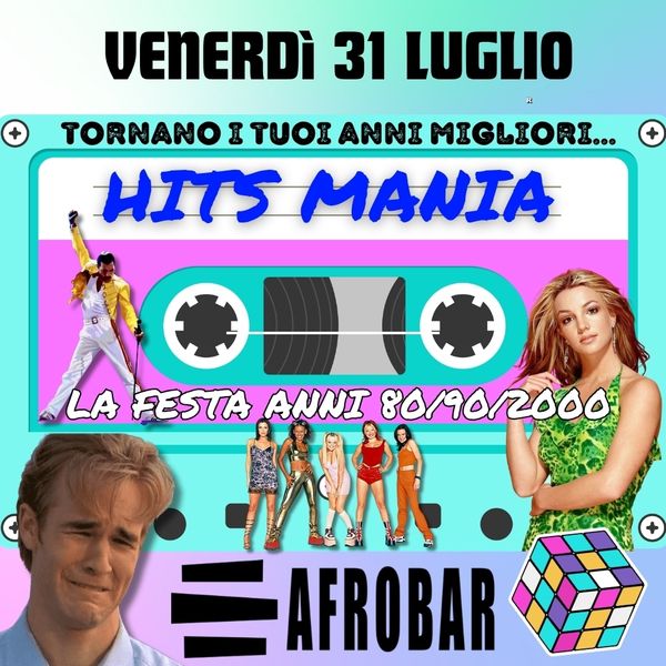 Hits Mania 80/90/2000 Afrobar Catania