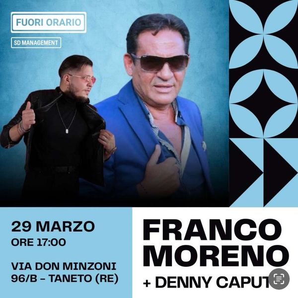 Franco Moreno - Danny Caputo - live Fuori Orario