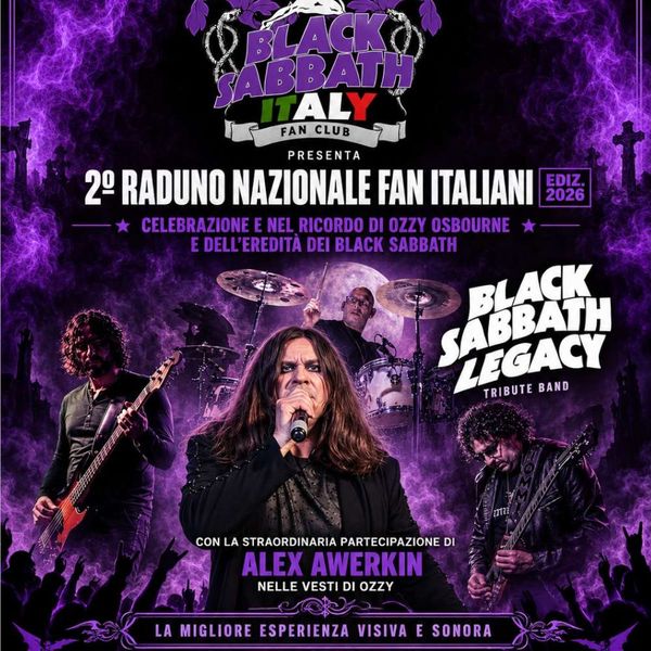 Black Sabbath - 2 Raduno Nazionale Afterlife live club - sala concerto Perugia