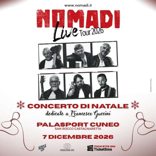 NOMADI - Live tour 2026 PALASPORT CUNEO