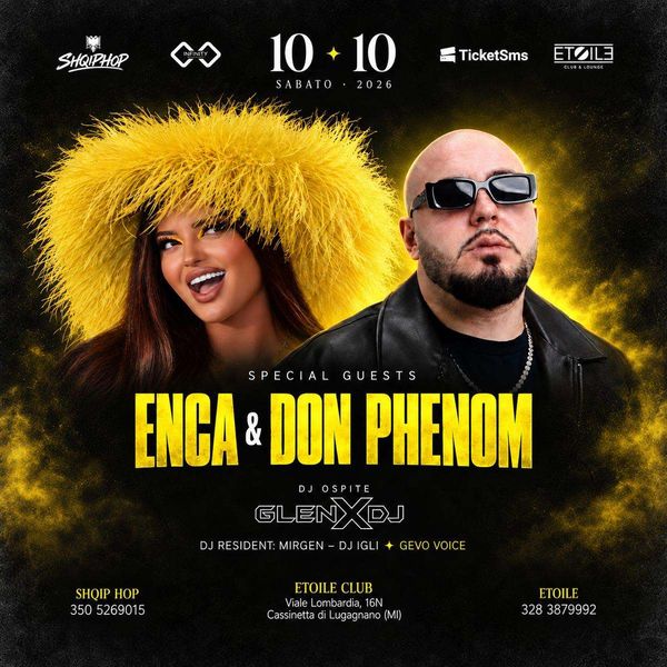 Shqiphop w/ Enca e Don Phenom Etoile Club Cassinetta di lugagnano