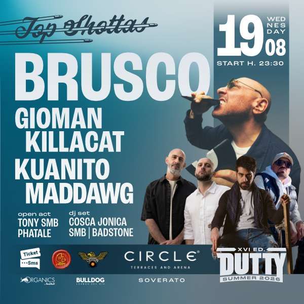 Dutty Summer/ TOP SHOTTAS Circle Club Soverato