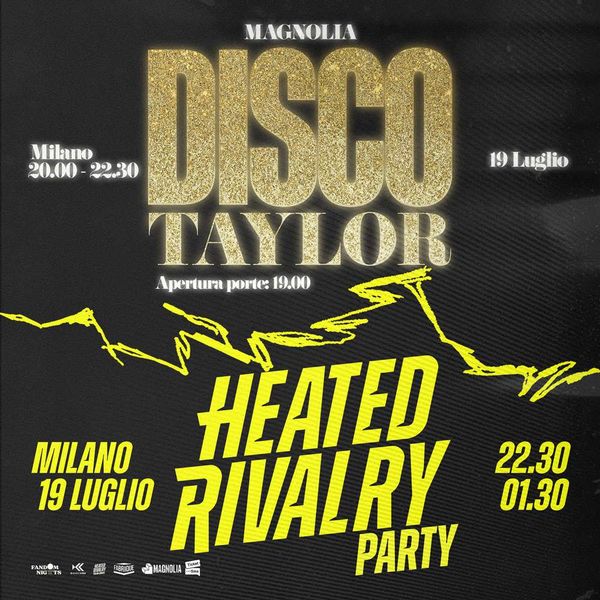 Disco Taylor + Heated Rivalry Party Circolo Magnolia
