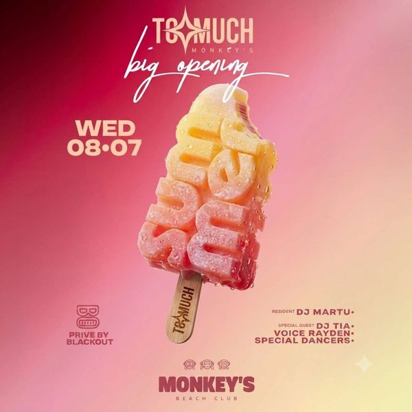 Toomuch - Monkeys Beach Club Monkey\\\'s Beach Club Sanremo