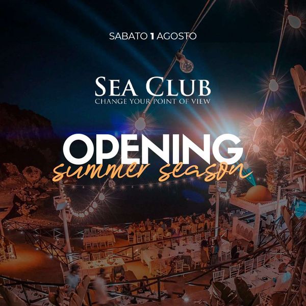 Opening Summer Season Sea Club Terrasini