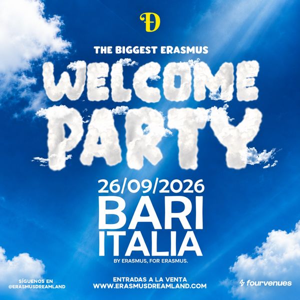 Welcome Erasmus party Demode Club Modugno