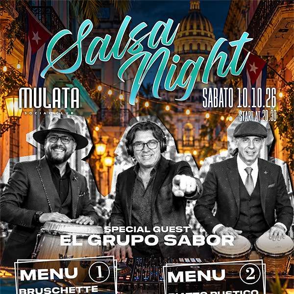 Salsa Night - Special Guest El Grupo Sabor Mulata Bari