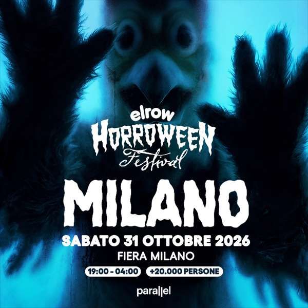 Elrow Halloween Milan 2026 Fiera di Milano Area Concerti Rho