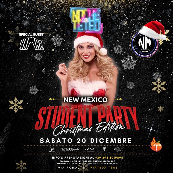 Student Party Christmas Edition New Mexico