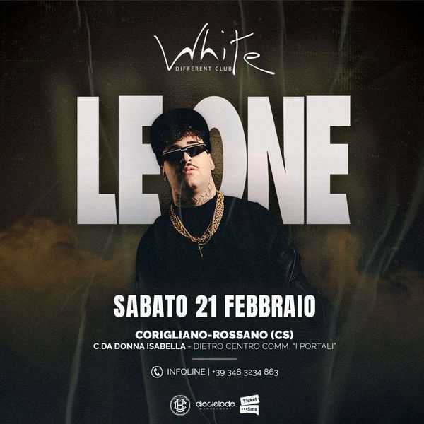 Le One White Different Club