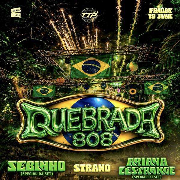 Time To Party presenta quebrada808 Klubb Emerald Siracusa