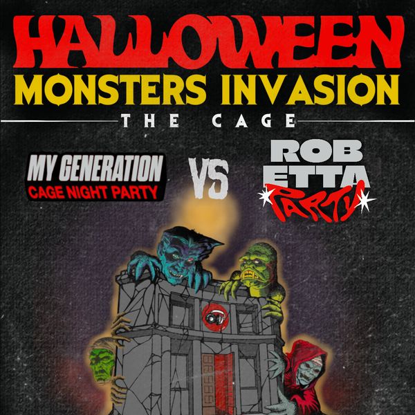 Halloween Monsters Invasion  The Cage Livorno