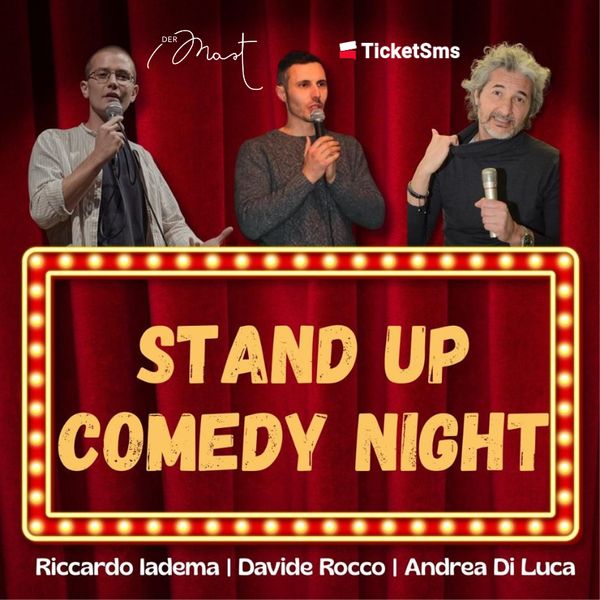 Stand up comedy night Der Mast Intero
