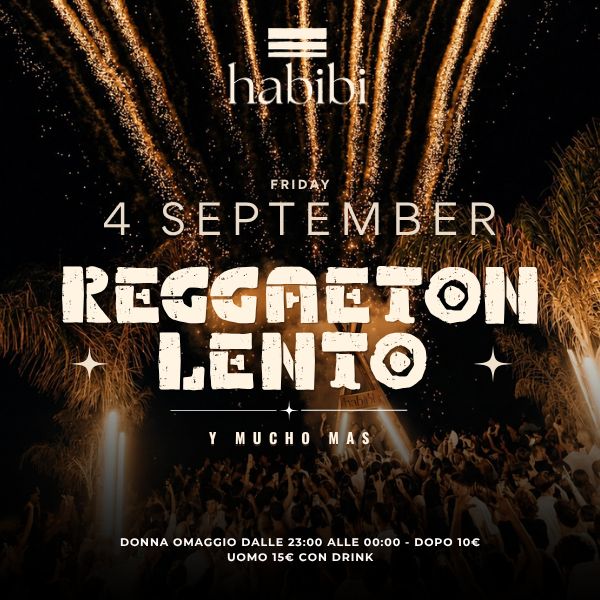 Reggaeton Lento Y Mucho Mas Habibi Campofelice di Roccella