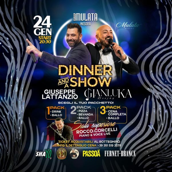 Cena Spettacolo Mulata +  Sala Urban Shayo with Guests Mulata