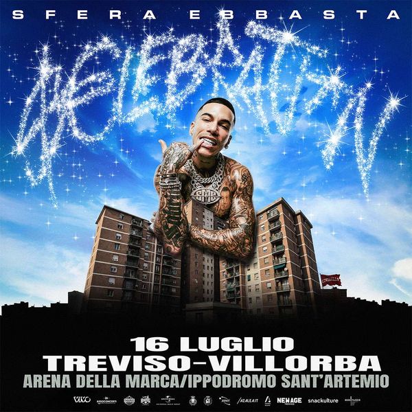 Sfera Ebbasta Arena Della Marca Ippodromo Sant Artemio