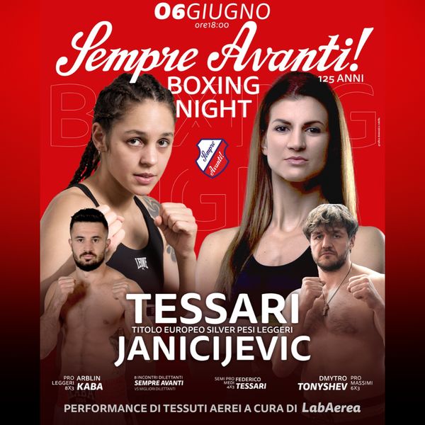 SEMPRE AVANTI BOXING NIGHT - 125 anni di Storia Paladozza