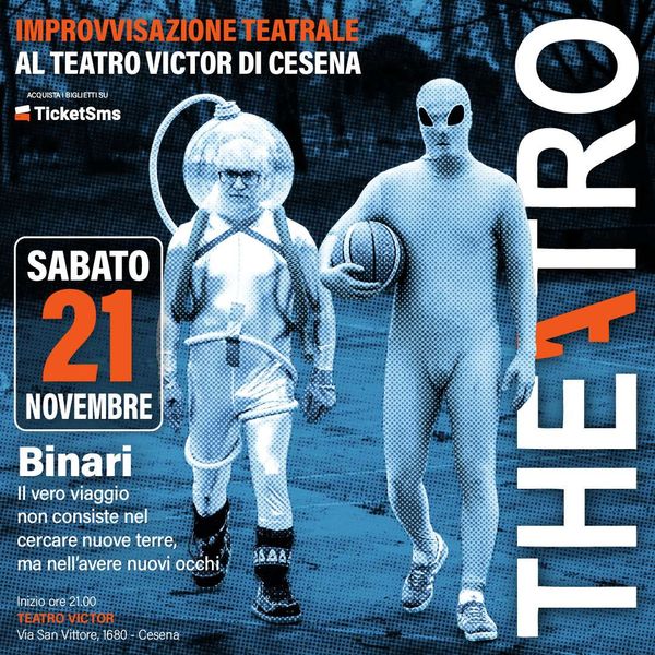 Binari - Long form di improvvisazione teatrale Teatro Victor