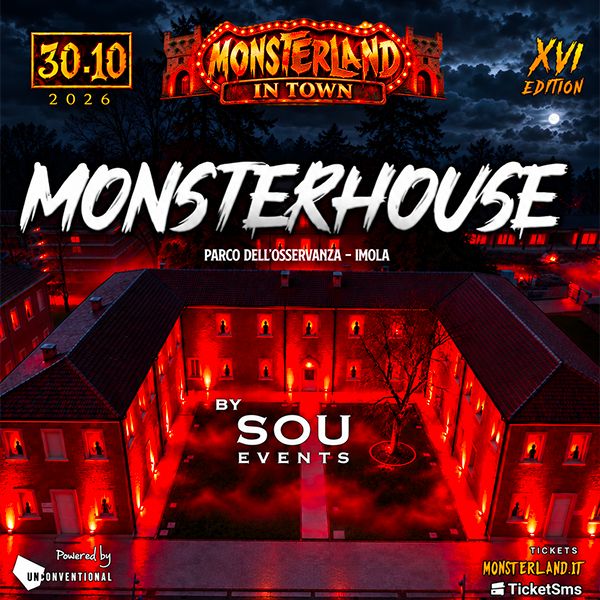 MONSTERHOUSE Parco dell' Osservanza Imola Monsterland In Town Complesso dell'Osservanza – Padiglione 7 Imola