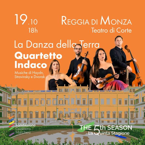 La Danza della Terra - Quartetto Indaco Teatro di Corte della Reggia Monza