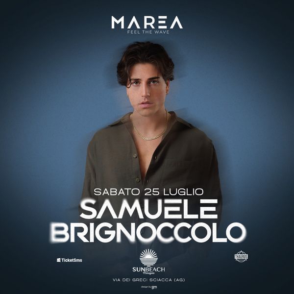 Marea with Samuele Brignoccolo SUNBEACH - SCIACCA Sciacca