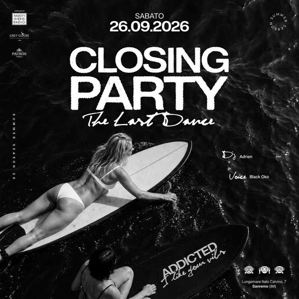 Closing Party Monkey\\\'s Beach Club Sanremo